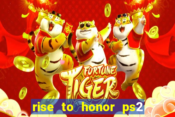 rise to honor ps2 iso pt br